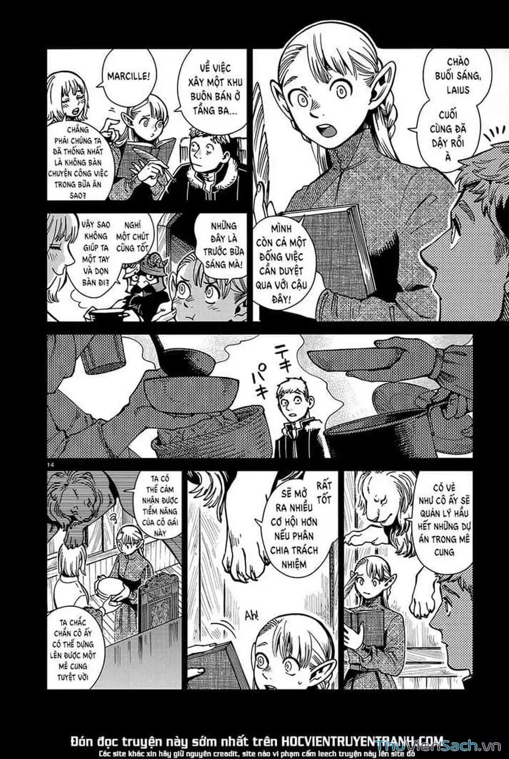 Truyện Tranh Mỹ Vị Hầm Ngục - Dungeon Meshi trang 4