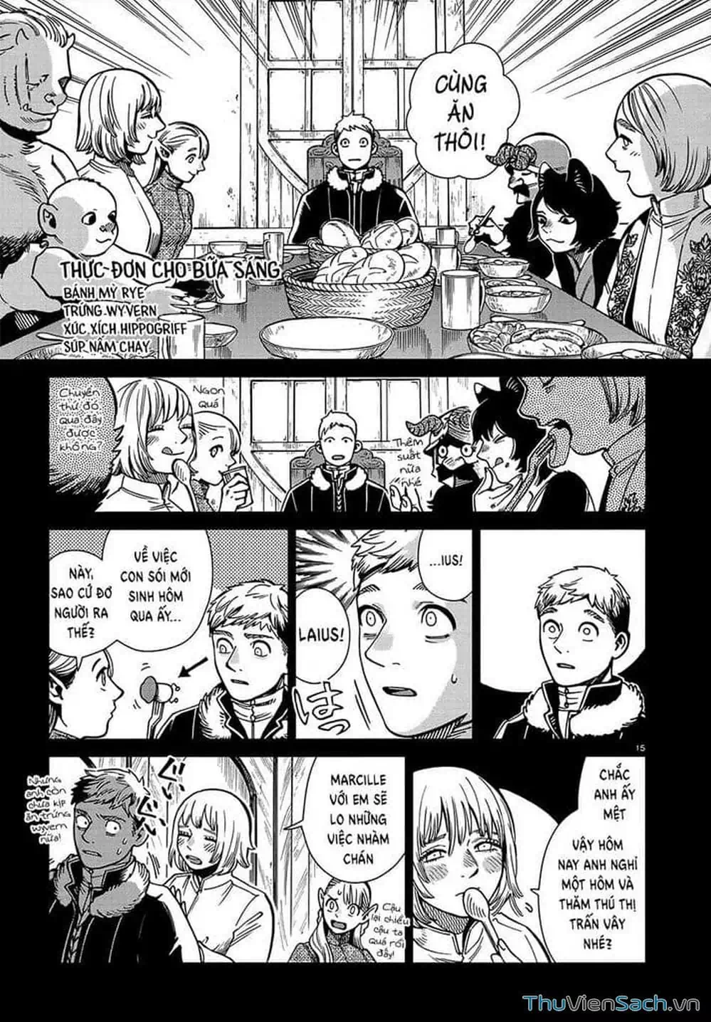 Truyện Tranh Mỹ Vị Hầm Ngục - Dungeon Meshi trang 4