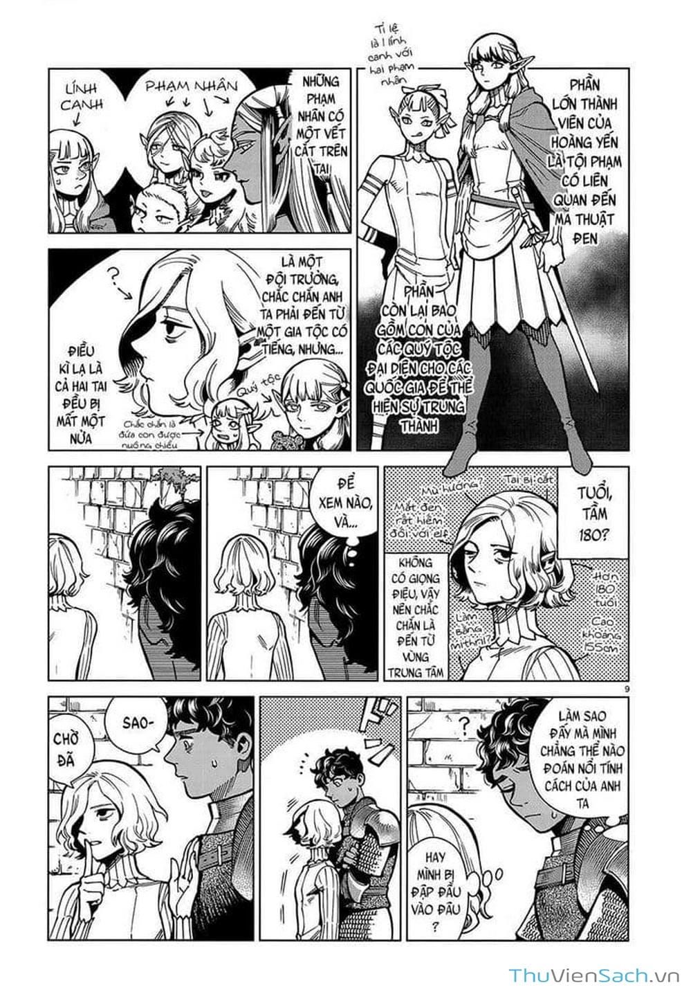 Truyện Tranh Mỹ Vị Hầm Ngục - Dungeon Meshi trang 4