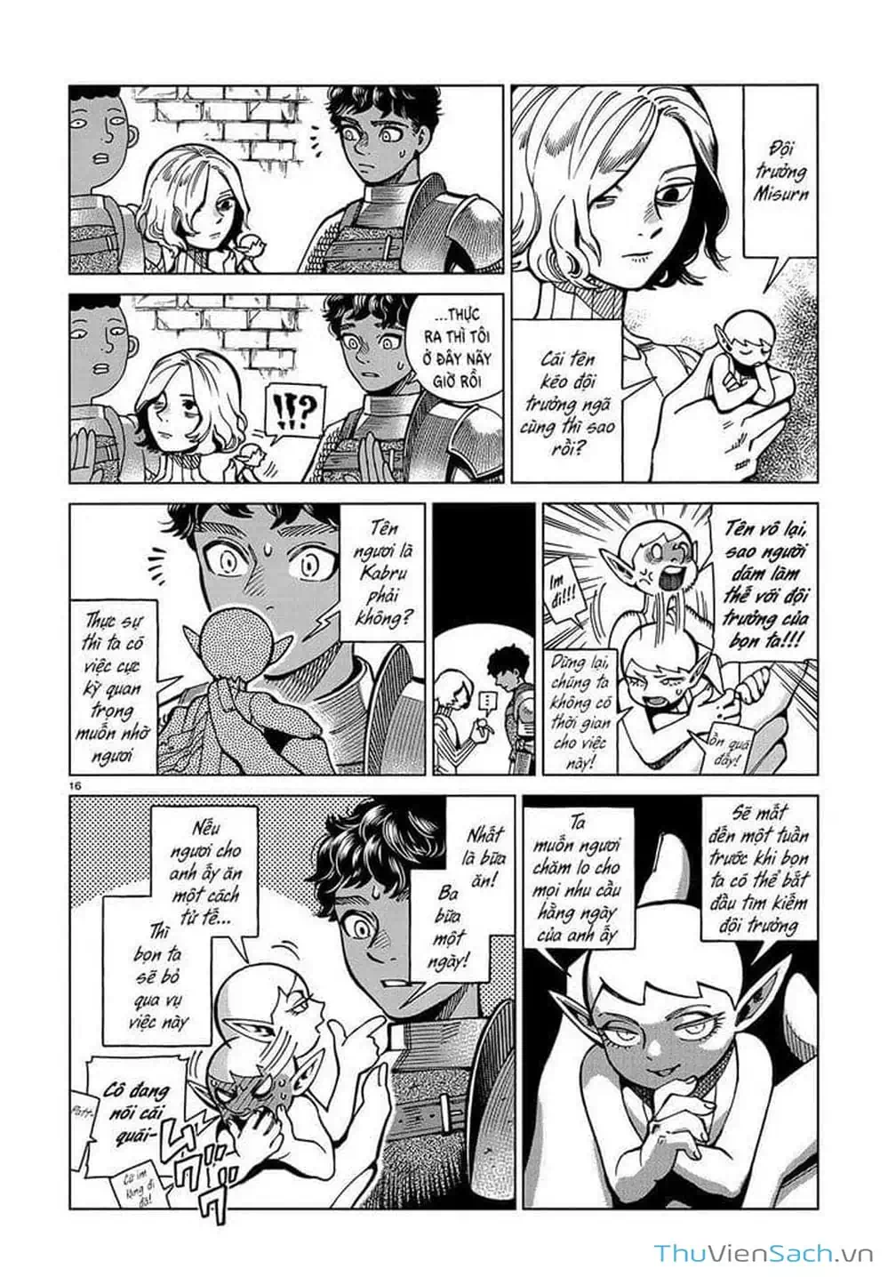 Truyện Tranh Mỹ Vị Hầm Ngục - Dungeon Meshi trang 4