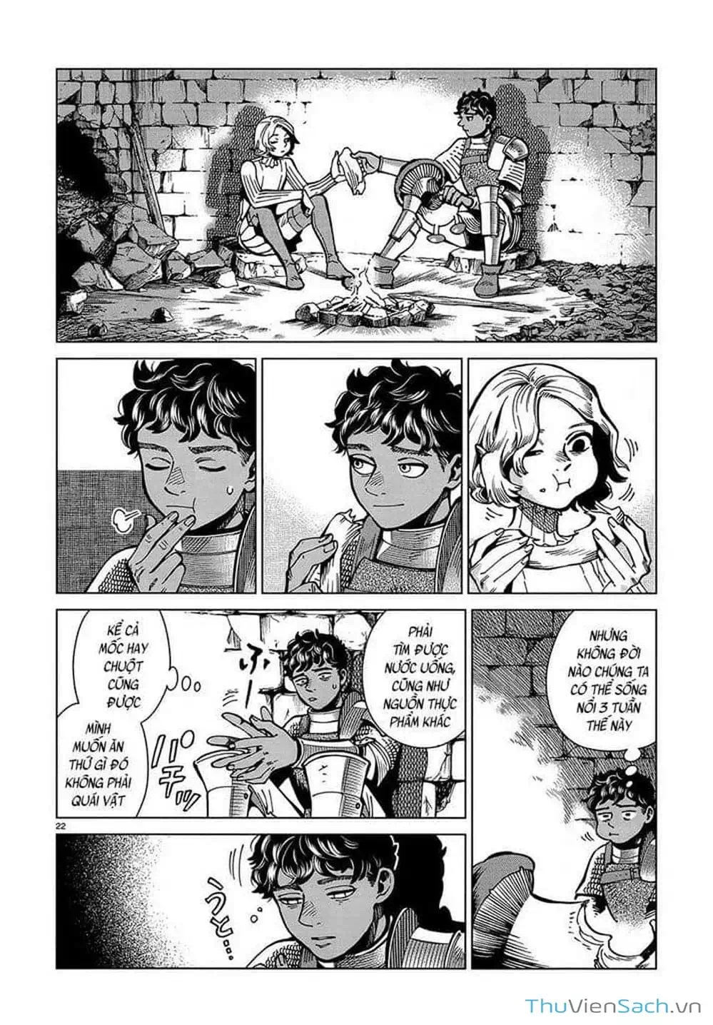 Truyện Tranh Mỹ Vị Hầm Ngục - Dungeon Meshi trang 4