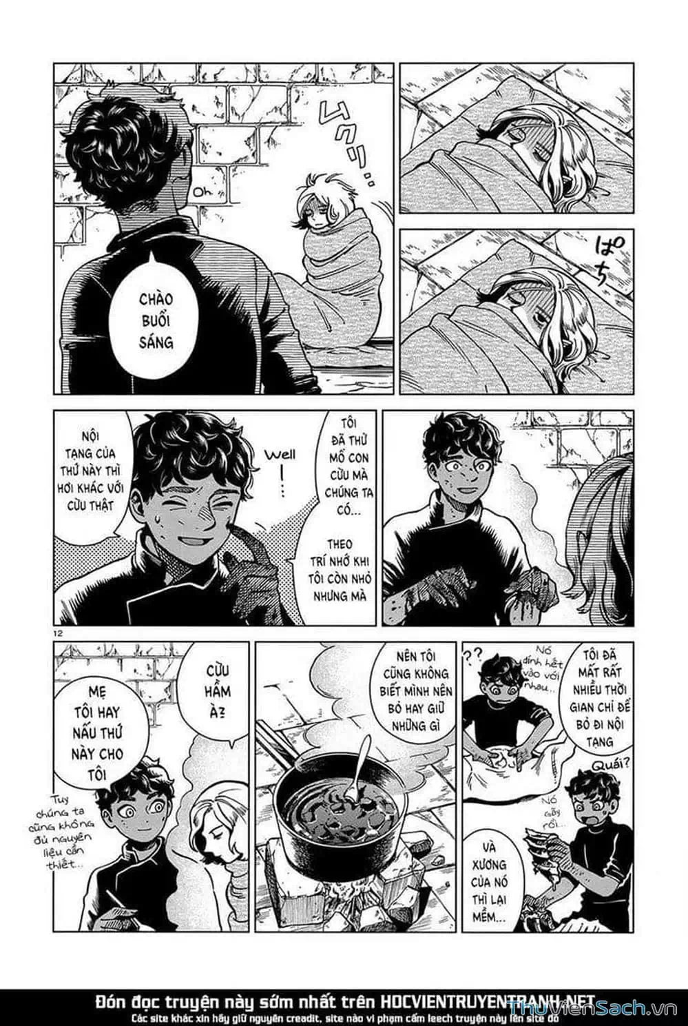 Truyện Tranh Mỹ Vị Hầm Ngục - Dungeon Meshi trang 4