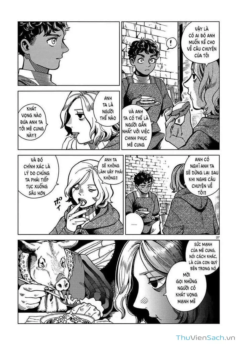 Truyện Tranh Mỹ Vị Hầm Ngục - Dungeon Meshi trang 4