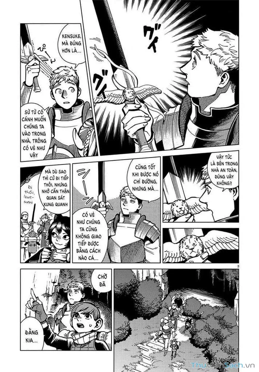 Truyện Tranh Mỹ Vị Hầm Ngục - Dungeon Meshi trang 4