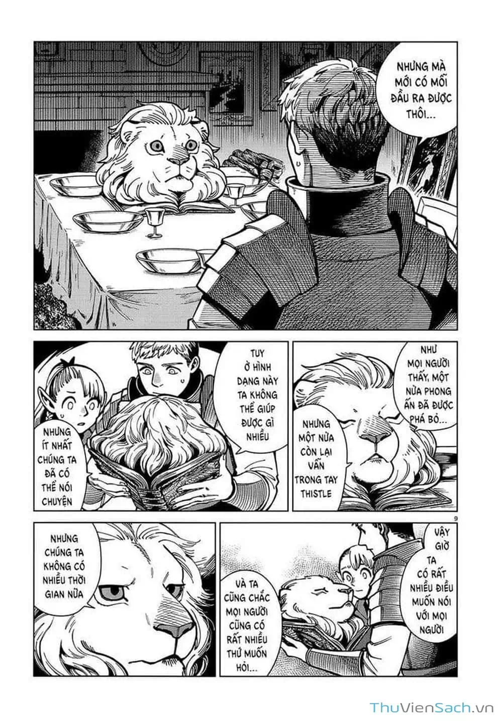 Truyện Tranh Mỹ Vị Hầm Ngục - Dungeon Meshi trang 4
