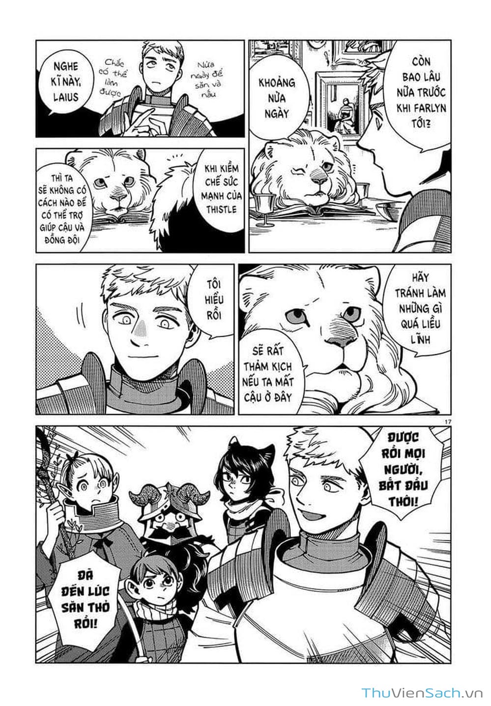 Truyện Tranh Mỹ Vị Hầm Ngục - Dungeon Meshi trang 4