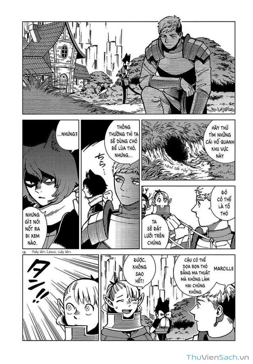 Truyện Tranh Mỹ Vị Hầm Ngục - Dungeon Meshi trang 4