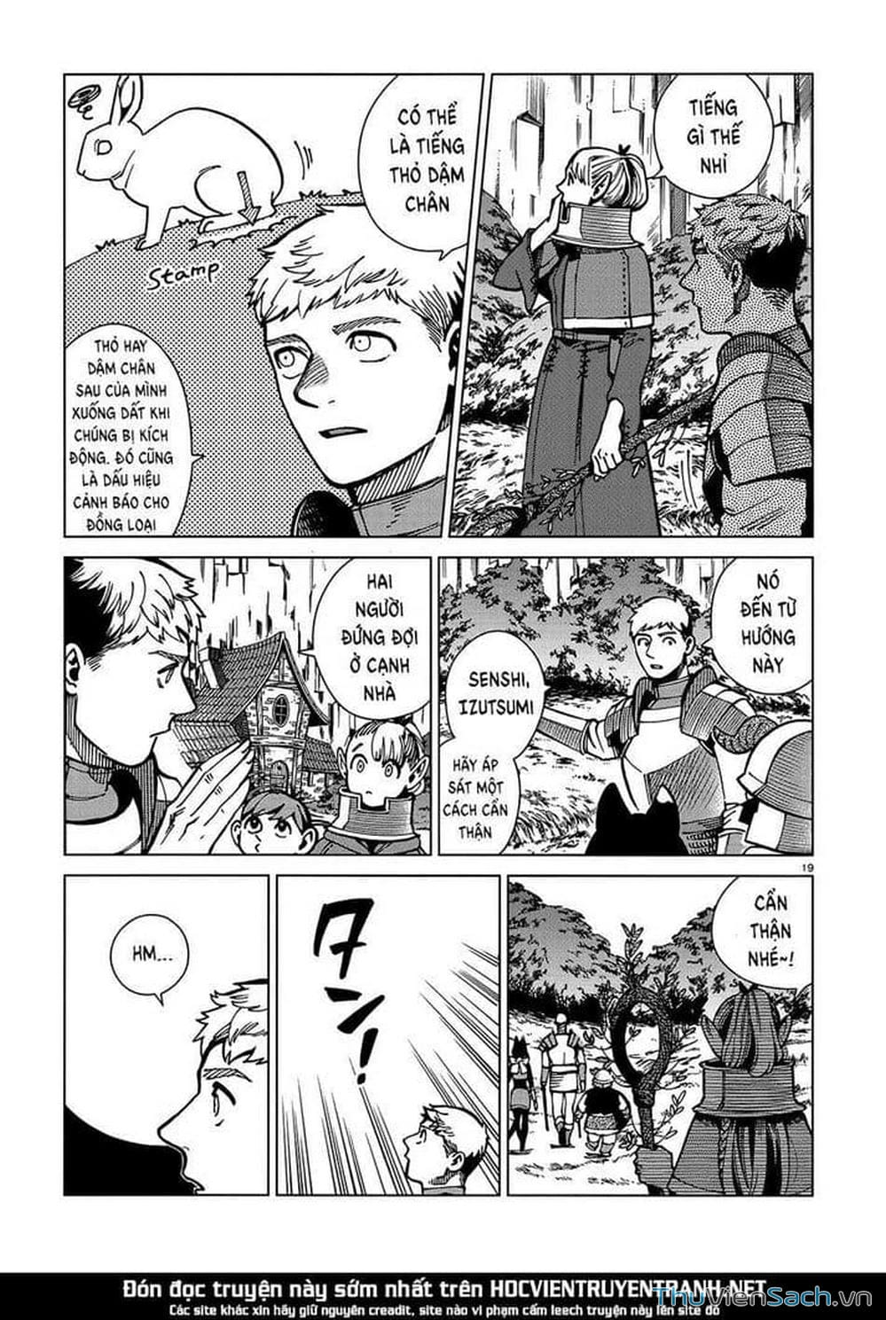 Truyện Tranh Mỹ Vị Hầm Ngục - Dungeon Meshi trang 4