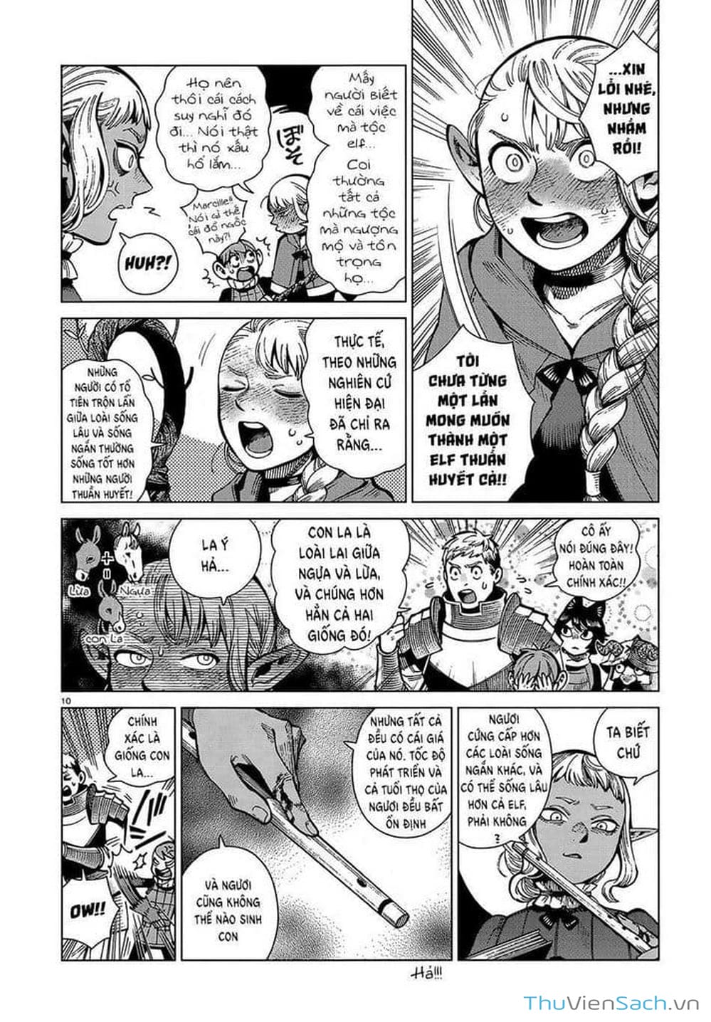 Truyện Tranh Mỹ Vị Hầm Ngục - Dungeon Meshi trang 4