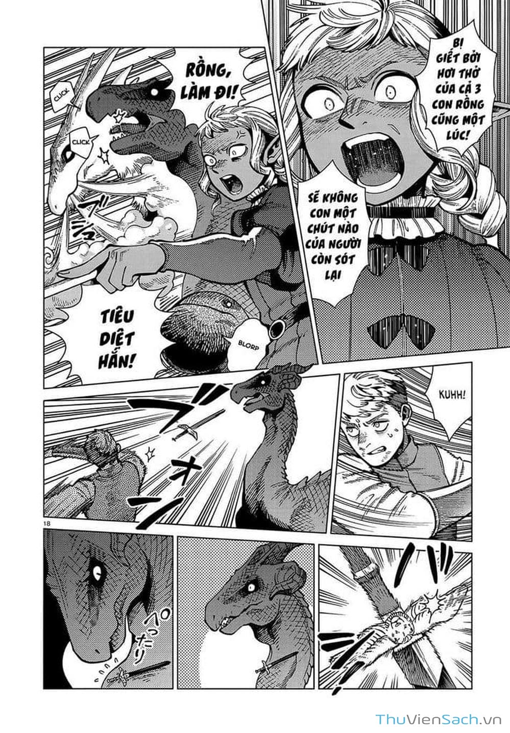 Truyện Tranh Mỹ Vị Hầm Ngục - Dungeon Meshi trang 4