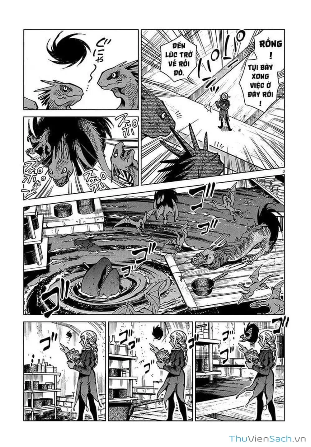 Truyện Tranh Mỹ Vị Hầm Ngục - Dungeon Meshi trang 4