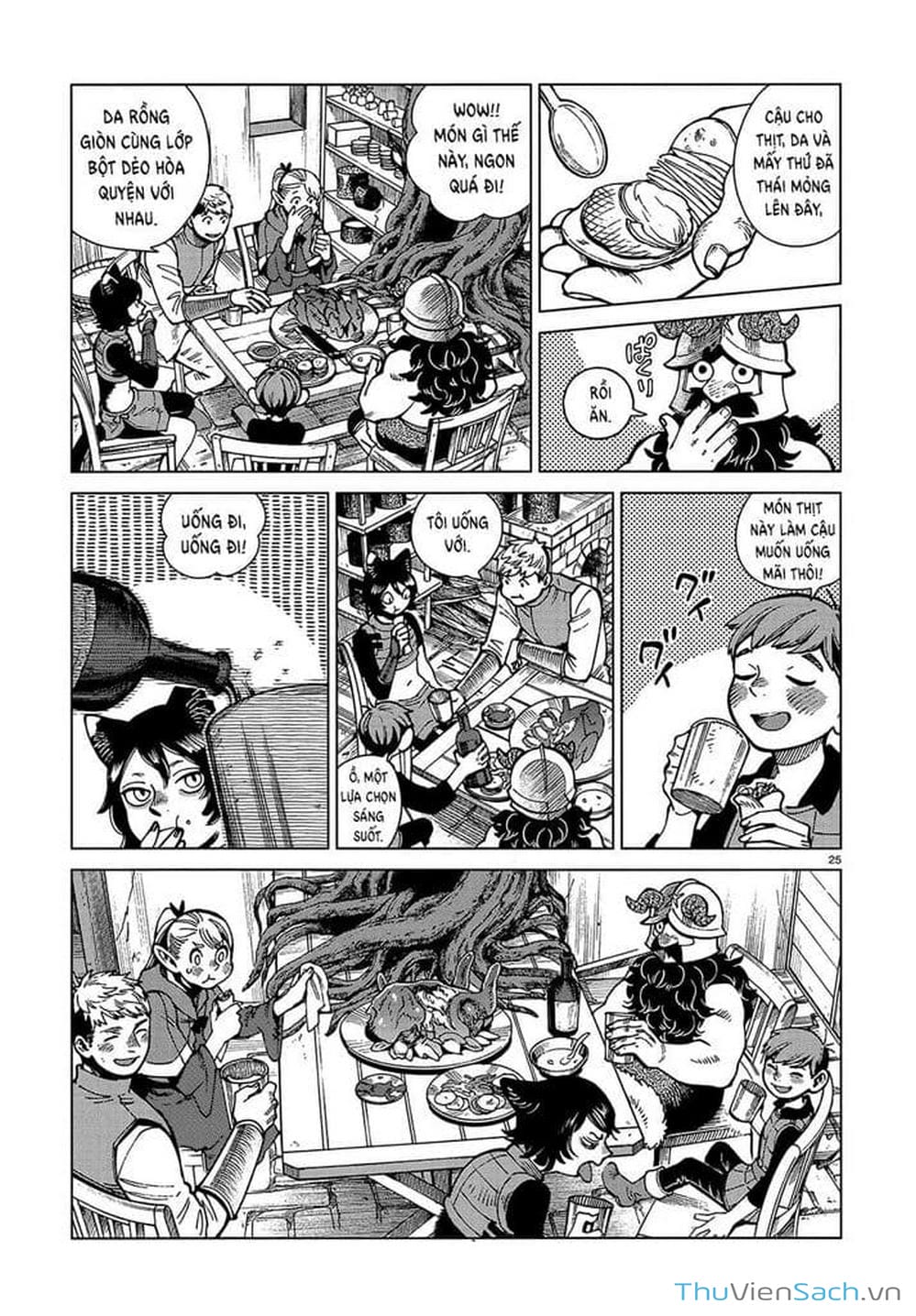 Truyện Tranh Mỹ Vị Hầm Ngục - Dungeon Meshi trang 4