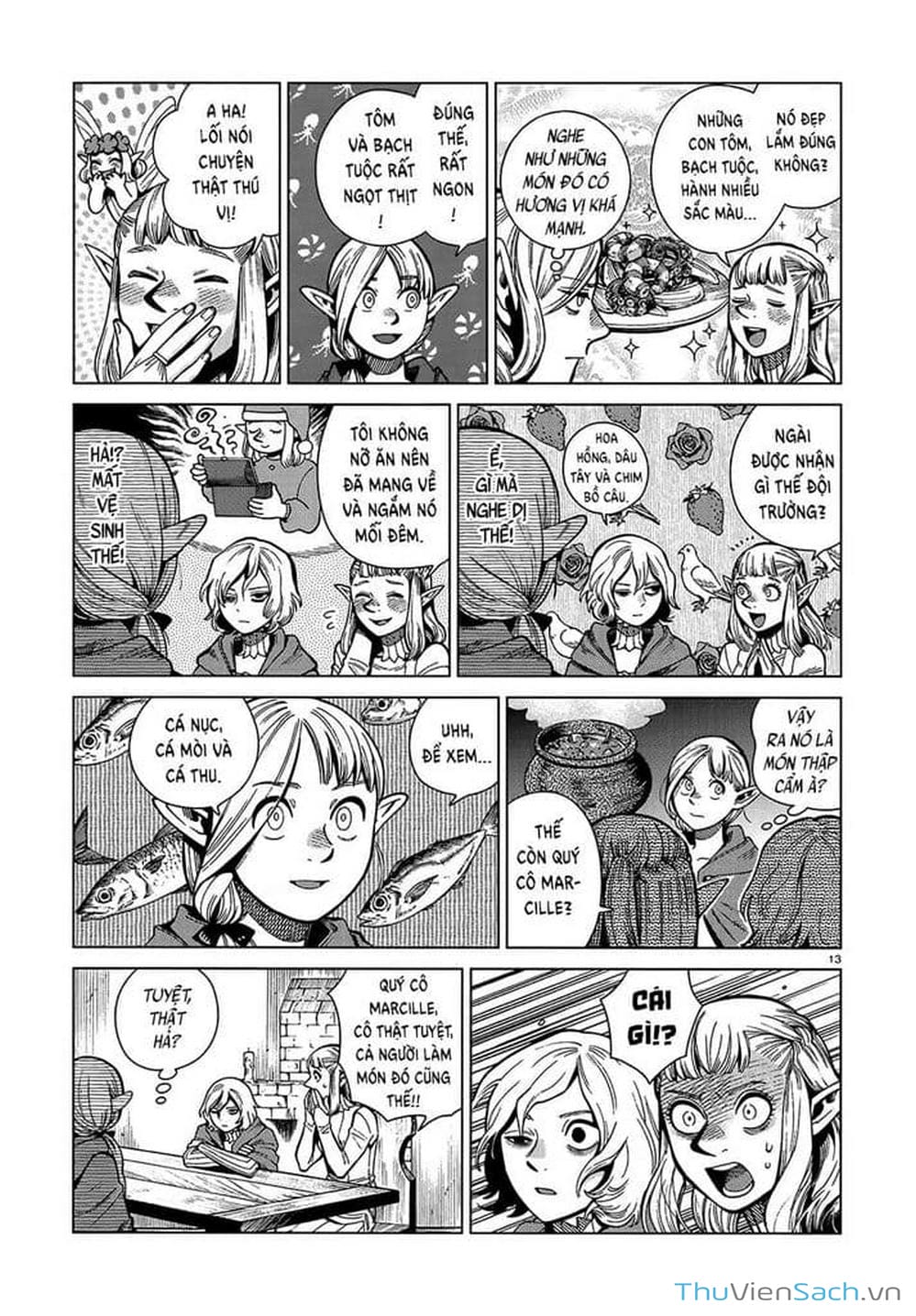 Truyện Tranh Mỹ Vị Hầm Ngục - Dungeon Meshi trang 4