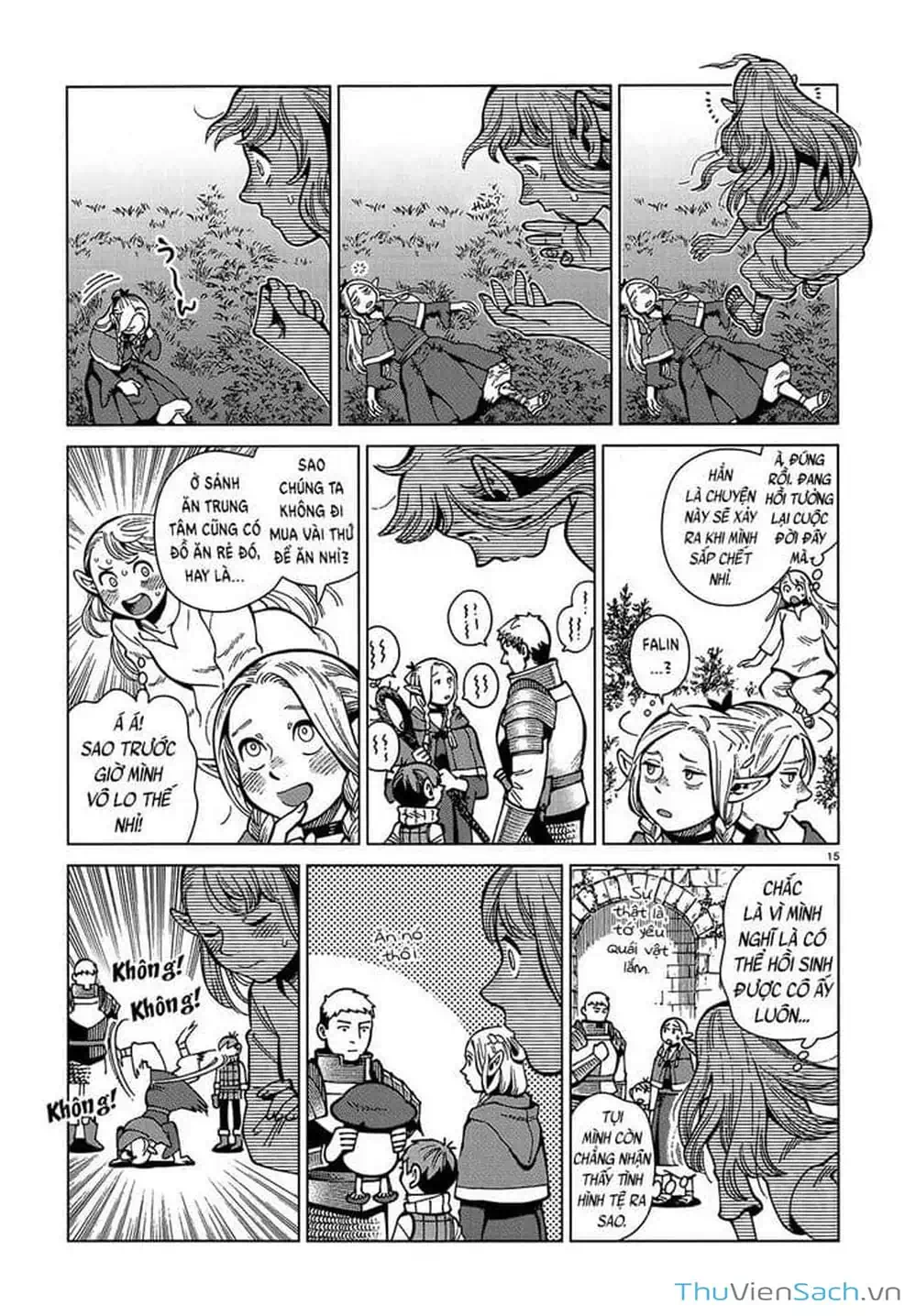 Truyện Tranh Mỹ Vị Hầm Ngục - Dungeon Meshi trang 4