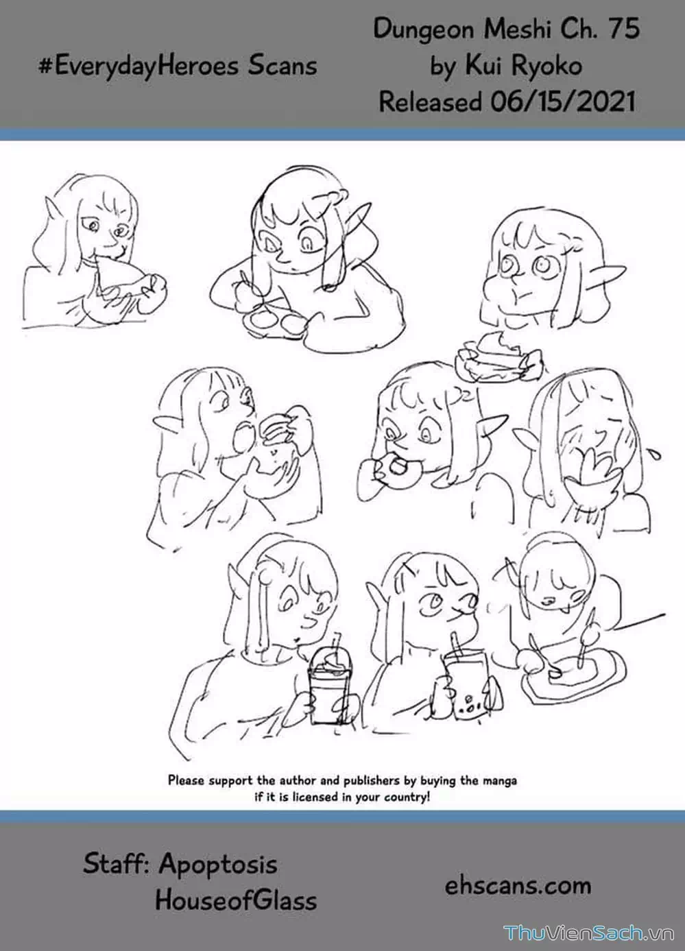 Truyện Tranh Mỹ Vị Hầm Ngục - Dungeon Meshi trang 4