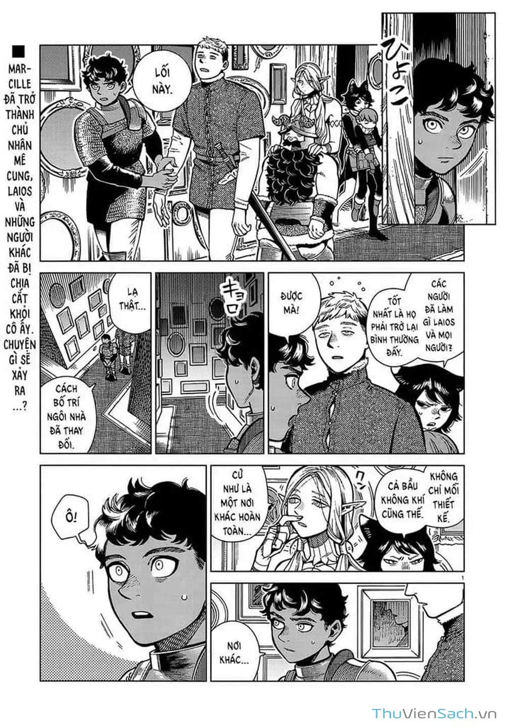 Truyện Tranh Mỹ Vị Hầm Ngục - Dungeon Meshi trang 4