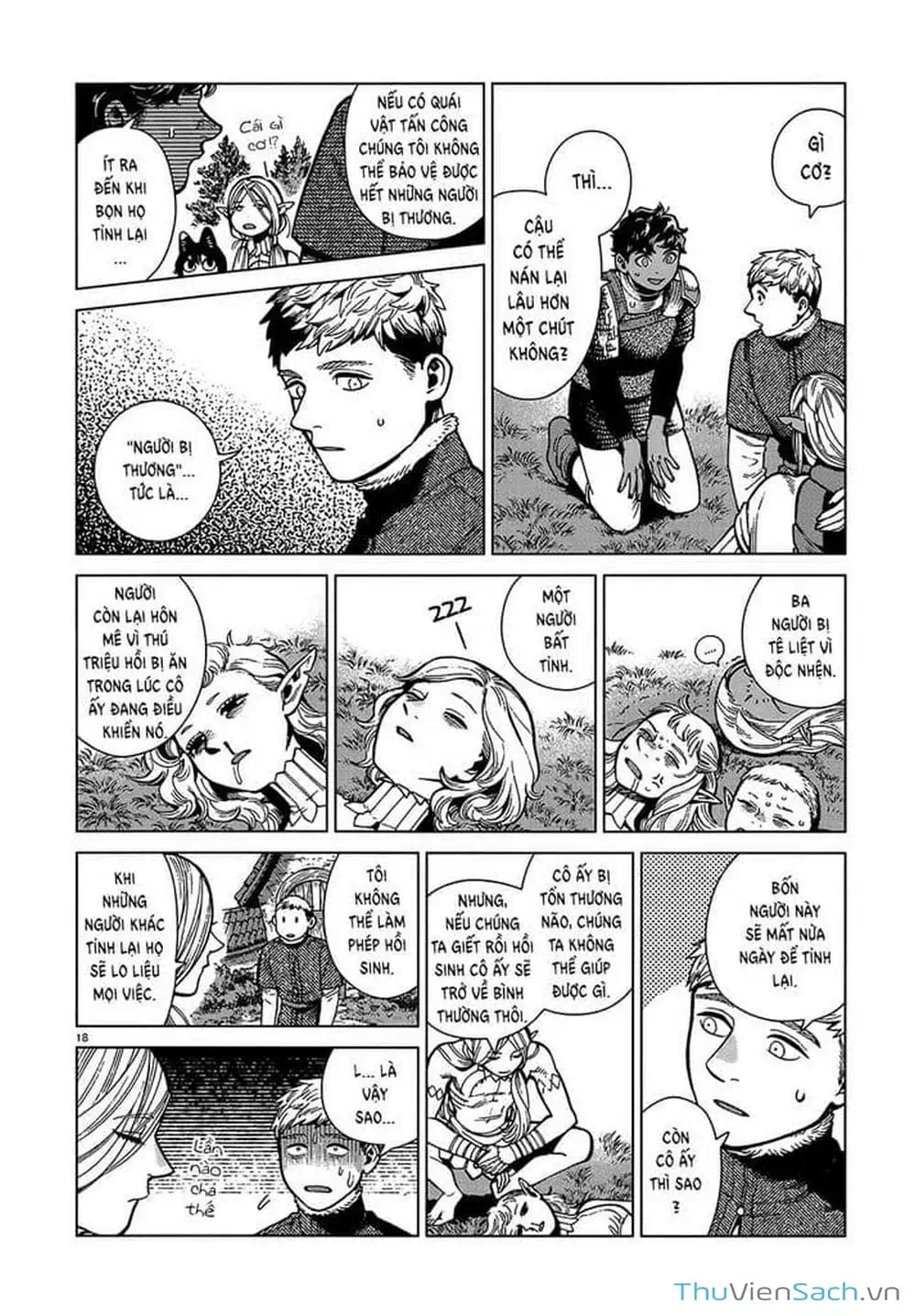 Truyện Tranh Mỹ Vị Hầm Ngục - Dungeon Meshi trang 4