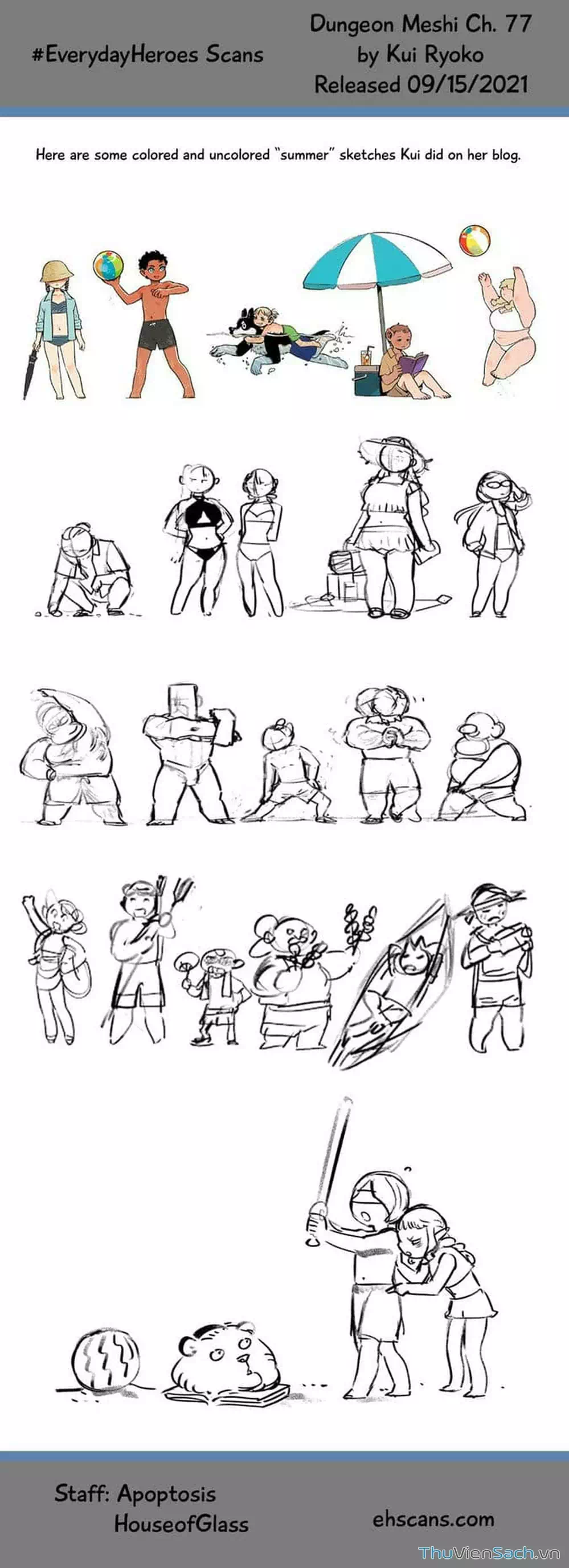 Truyện Tranh Mỹ Vị Hầm Ngục - Dungeon Meshi trang 4