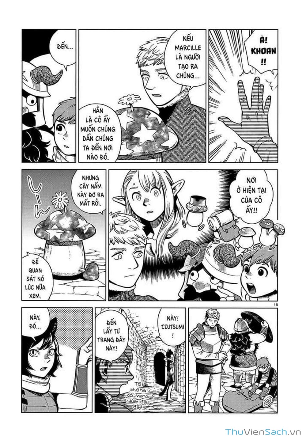 Truyện Tranh Mỹ Vị Hầm Ngục - Dungeon Meshi trang 4