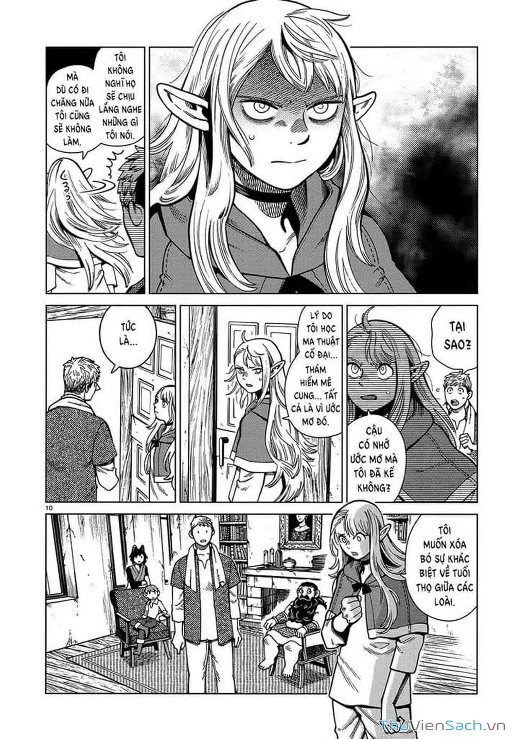 Truyện Tranh Mỹ Vị Hầm Ngục - Dungeon Meshi trang 4