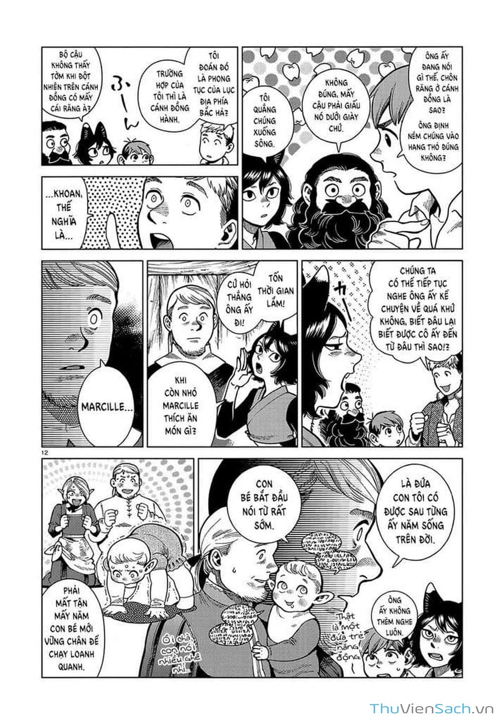 Truyện Tranh Mỹ Vị Hầm Ngục - Dungeon Meshi trang 4