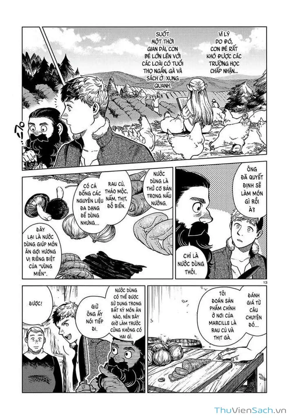 Truyện Tranh Mỹ Vị Hầm Ngục - Dungeon Meshi trang 4