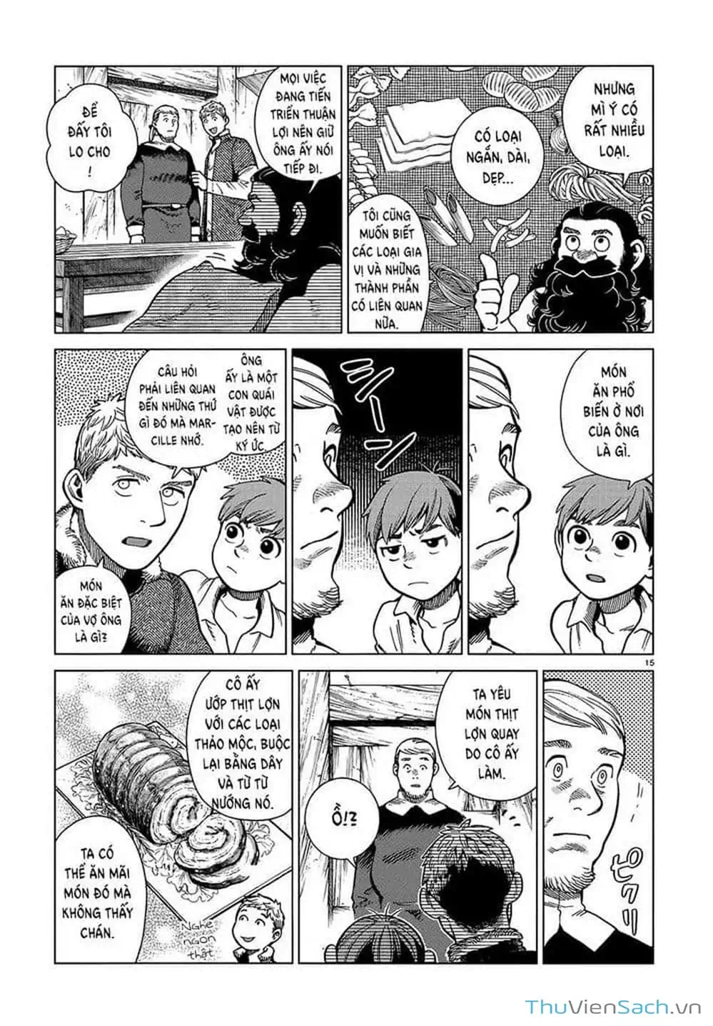 Truyện Tranh Mỹ Vị Hầm Ngục - Dungeon Meshi trang 4