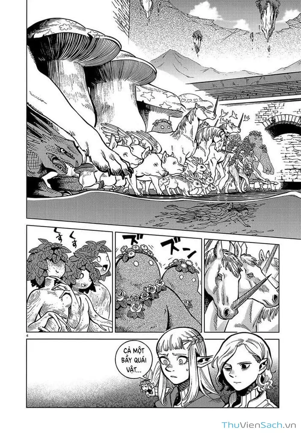 Truyện Tranh Mỹ Vị Hầm Ngục - Dungeon Meshi trang 4