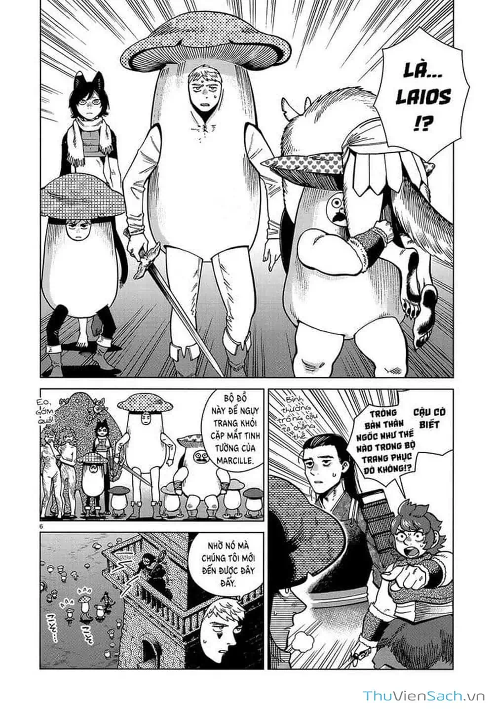 Truyện Tranh Mỹ Vị Hầm Ngục - Dungeon Meshi trang 4