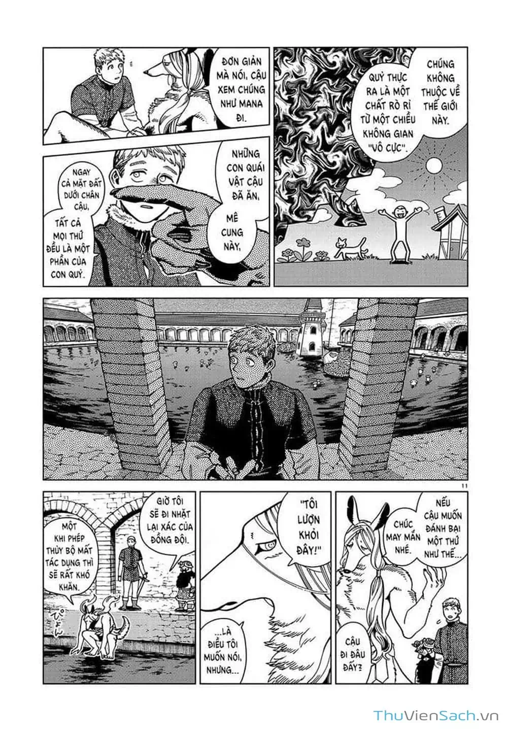 Truyện Tranh Mỹ Vị Hầm Ngục - Dungeon Meshi trang 4