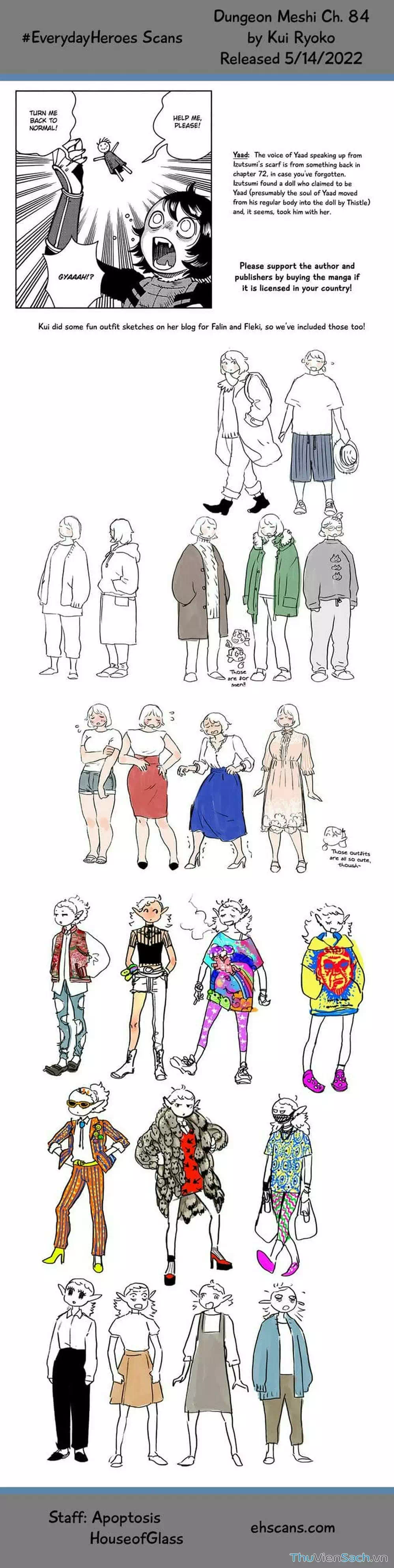 Truyện Tranh Mỹ Vị Hầm Ngục - Dungeon Meshi trang 4