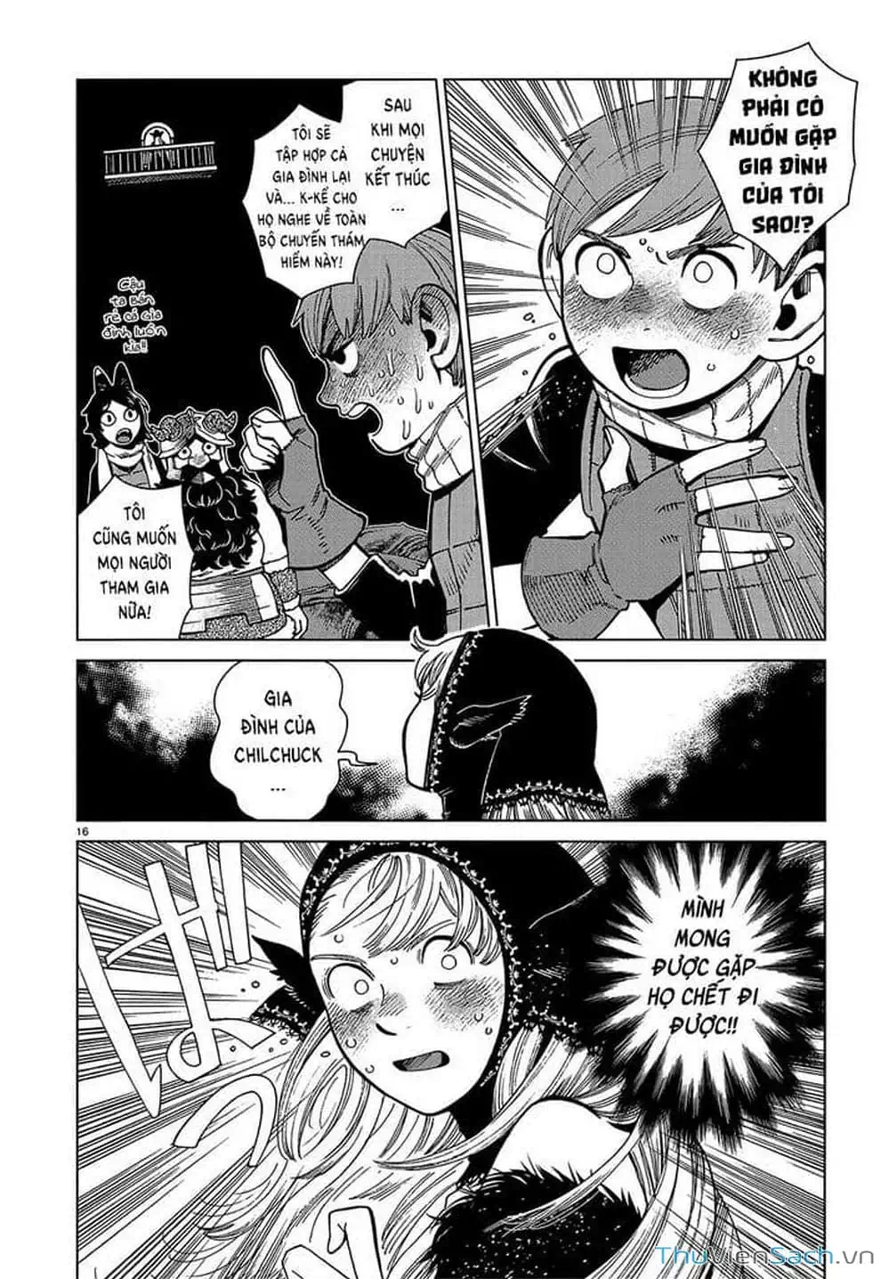 Truyện Tranh Mỹ Vị Hầm Ngục - Dungeon Meshi trang 4