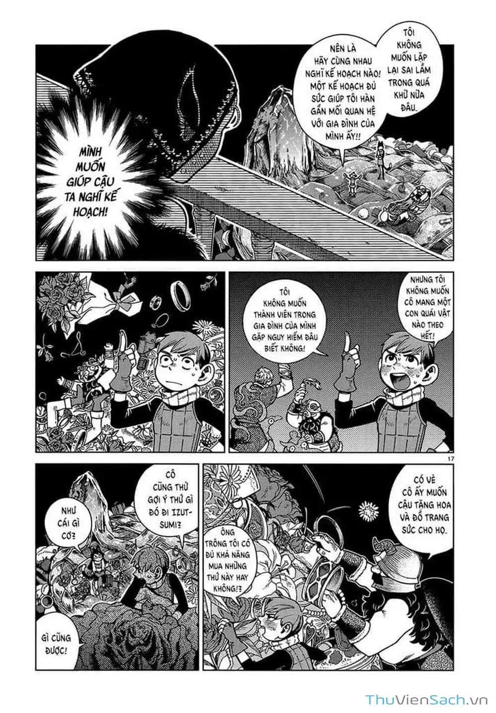 Truyện Tranh Mỹ Vị Hầm Ngục - Dungeon Meshi trang 4