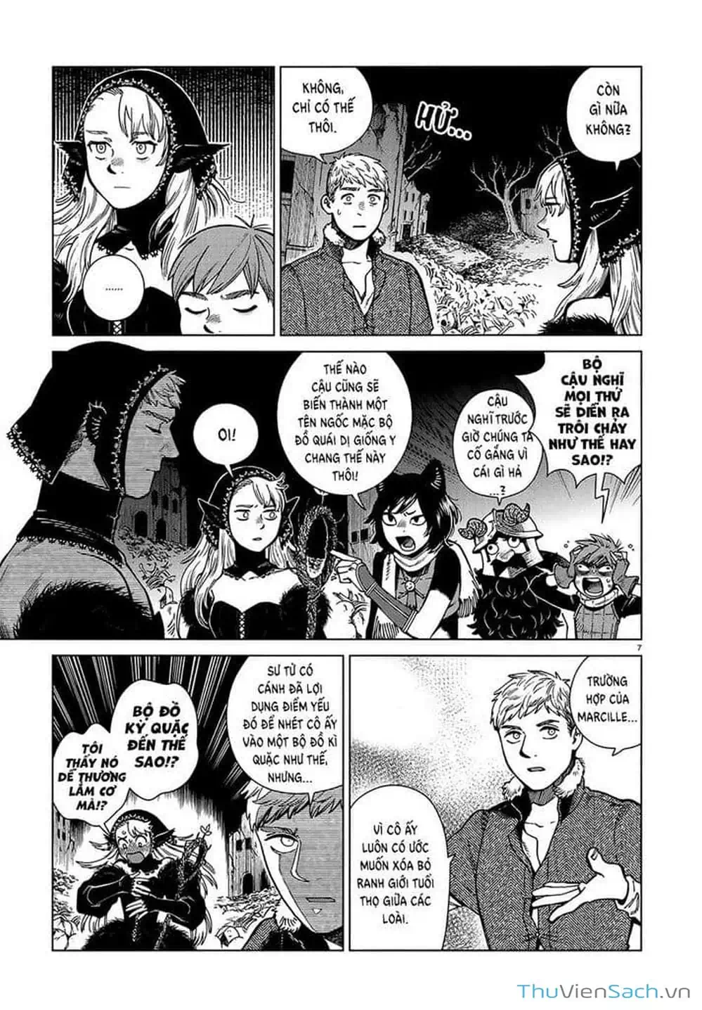 Truyện Tranh Mỹ Vị Hầm Ngục - Dungeon Meshi trang 4