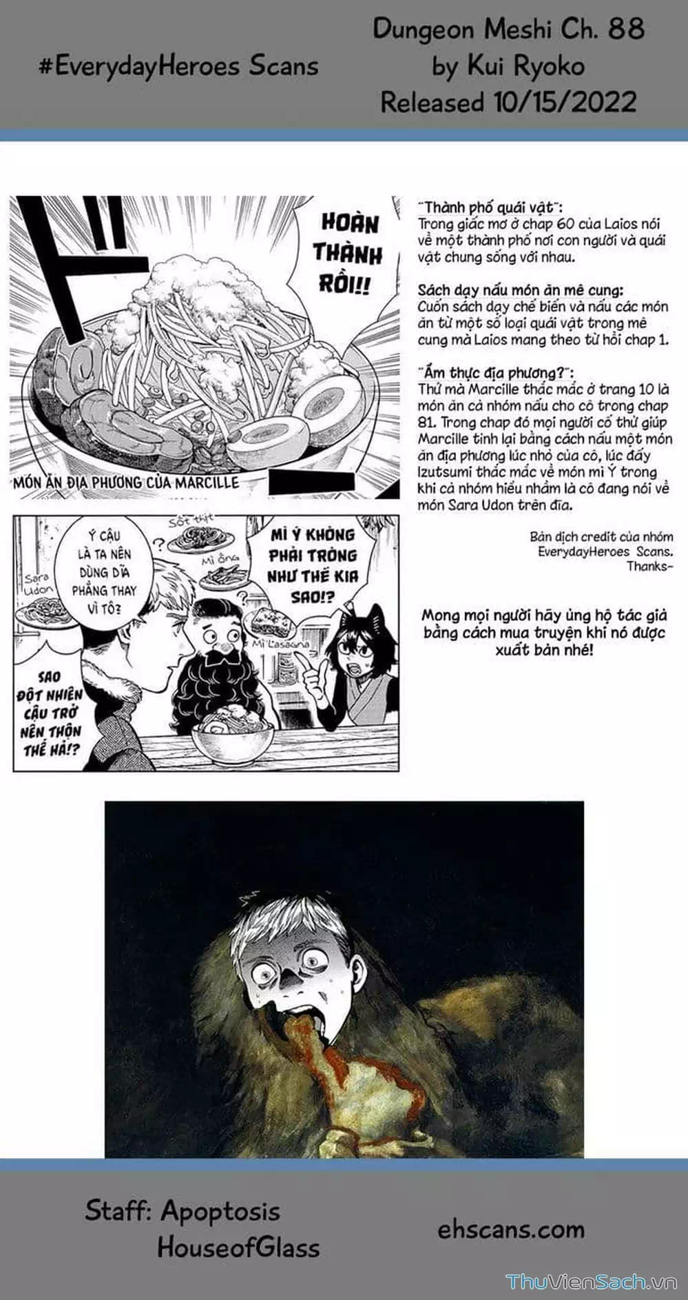 Truyện Tranh Mỹ Vị Hầm Ngục - Dungeon Meshi trang 4