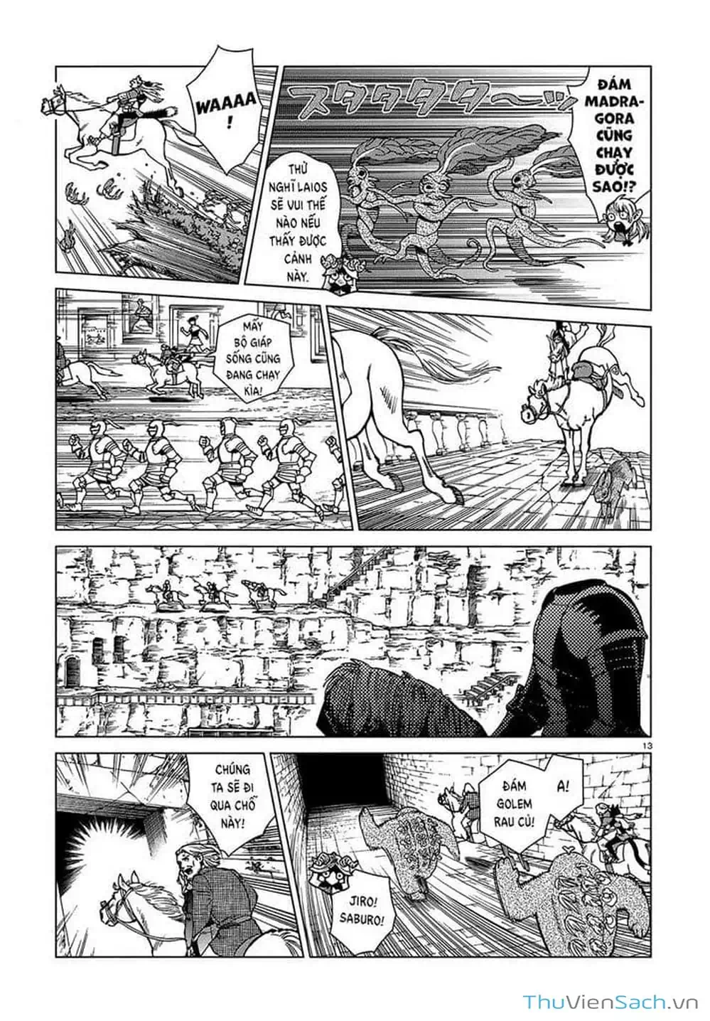 Truyện Tranh Mỹ Vị Hầm Ngục - Dungeon Meshi trang 4