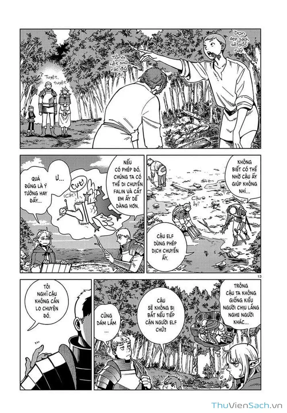 Truyện Tranh Mỹ Vị Hầm Ngục - Dungeon Meshi trang 4