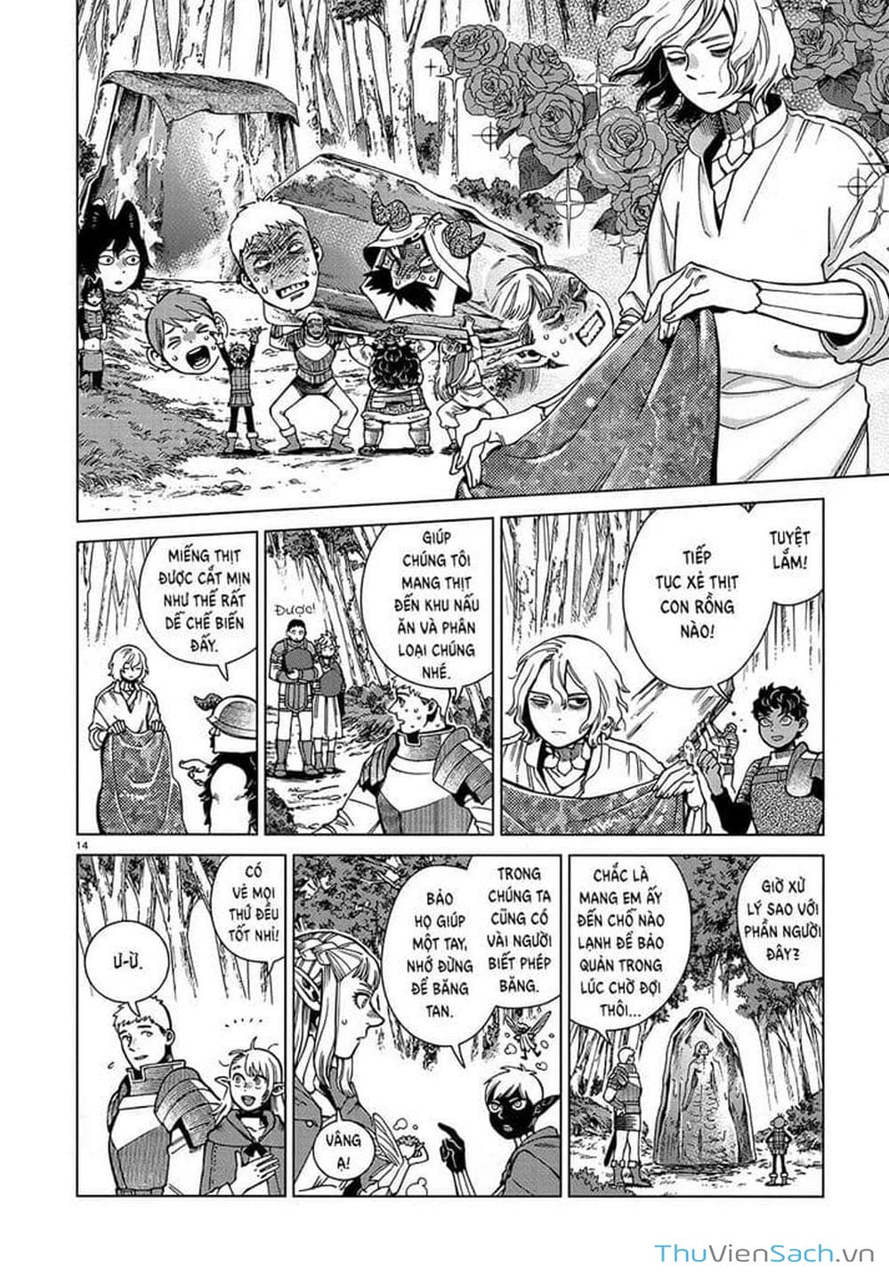 Truyện Tranh Mỹ Vị Hầm Ngục - Dungeon Meshi trang 4