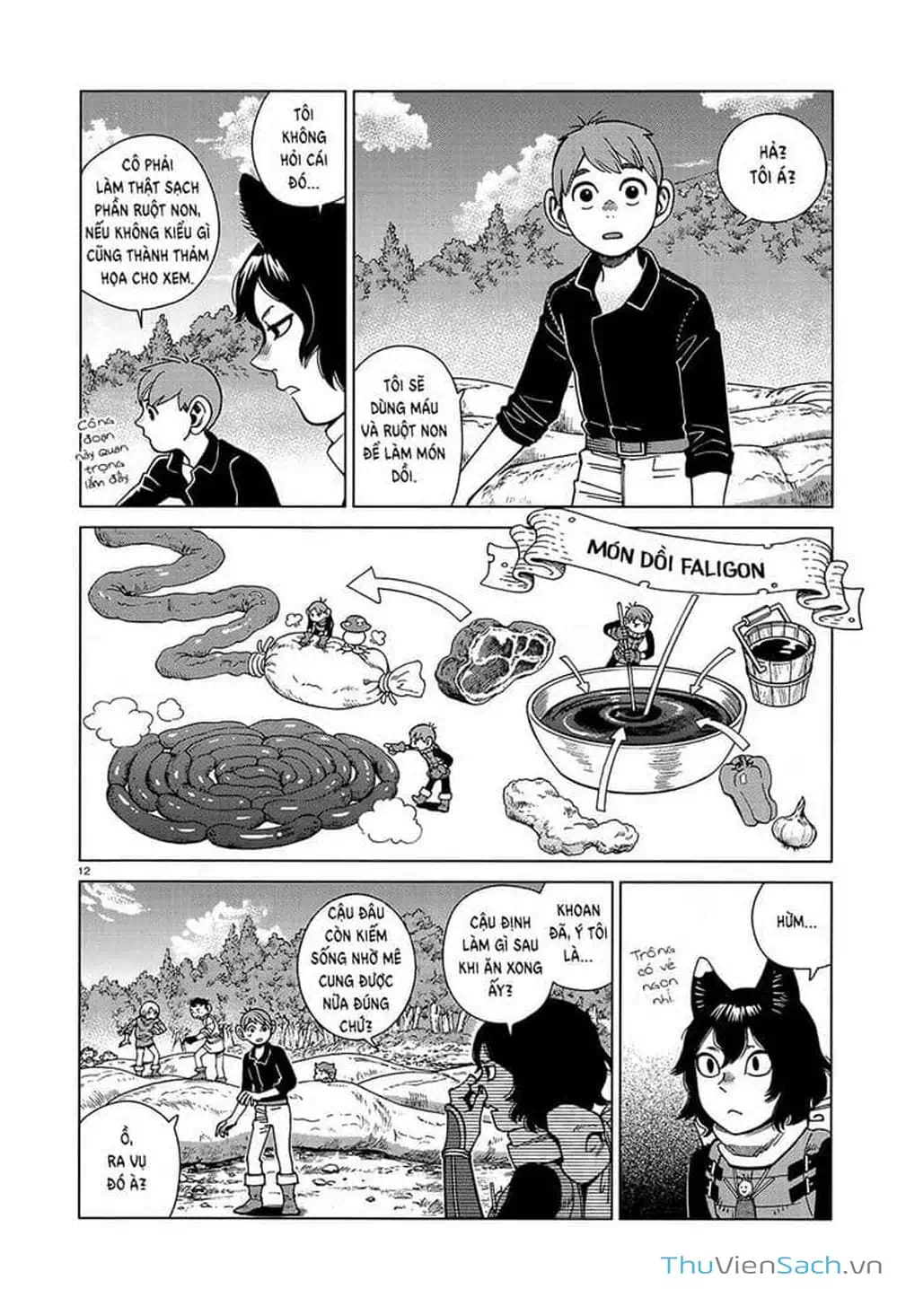 Truyện Tranh Mỹ Vị Hầm Ngục - Dungeon Meshi trang 4