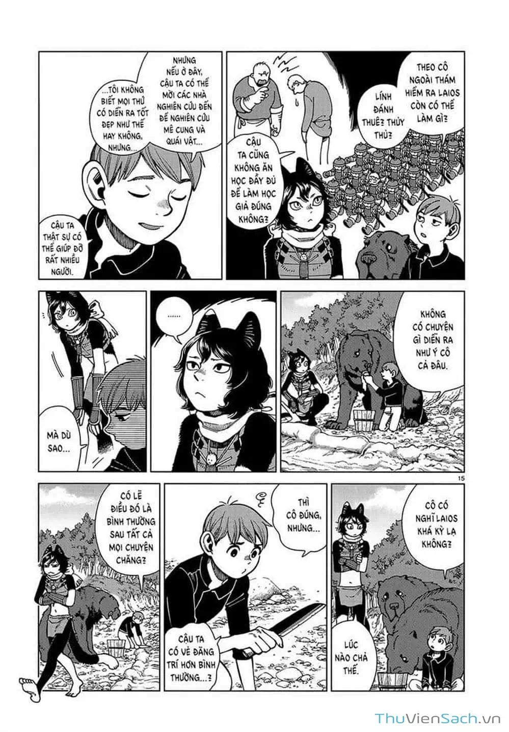 Truyện Tranh Mỹ Vị Hầm Ngục - Dungeon Meshi trang 4