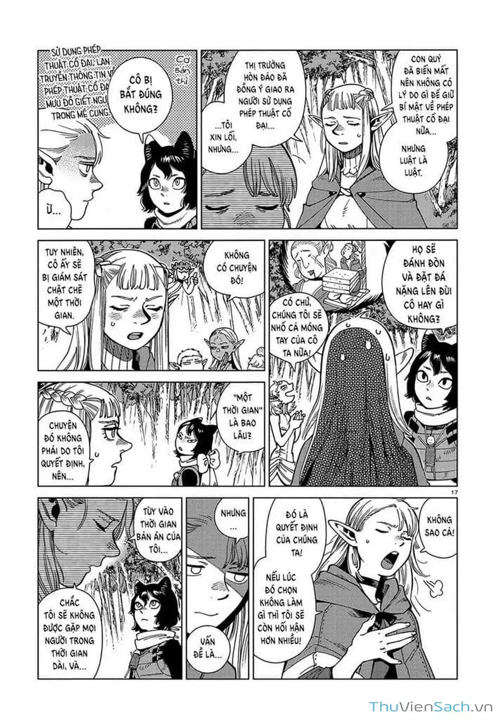 Truyện Tranh Mỹ Vị Hầm Ngục - Dungeon Meshi trang 4