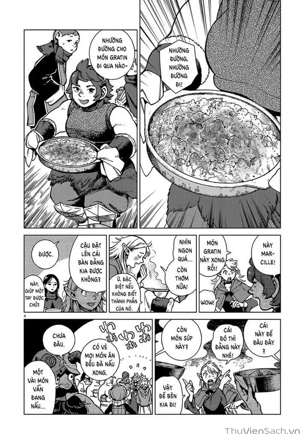Truyện Tranh Mỹ Vị Hầm Ngục - Dungeon Meshi trang 4
