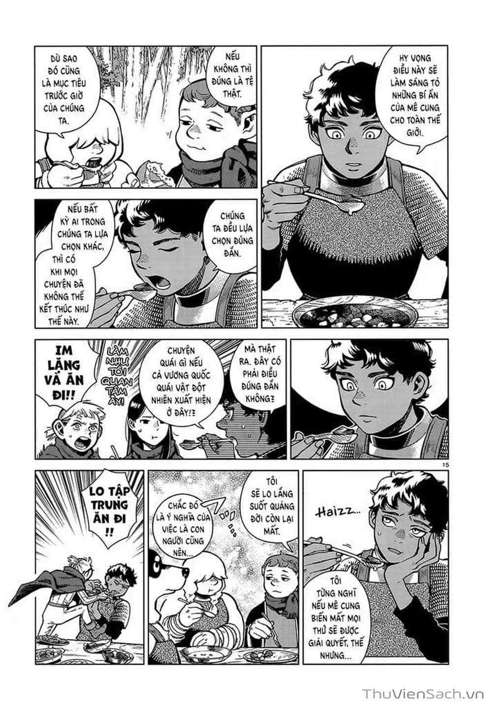 Truyện Tranh Mỹ Vị Hầm Ngục - Dungeon Meshi trang 4