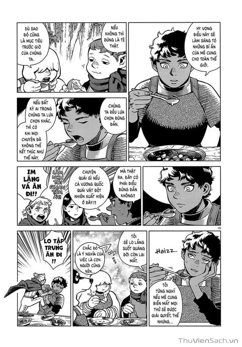 Truyện Tranh Mỹ Vị Hầm Ngục - Dungeon Meshi trang 4