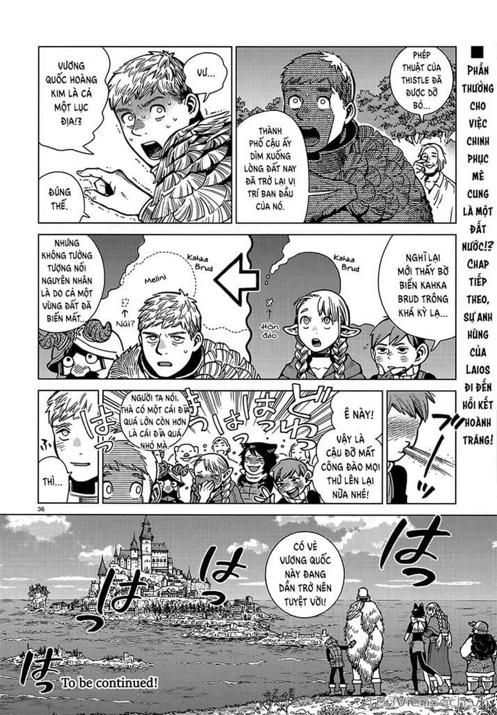 Truyện Tranh Mỹ Vị Hầm Ngục - Dungeon Meshi trang 4