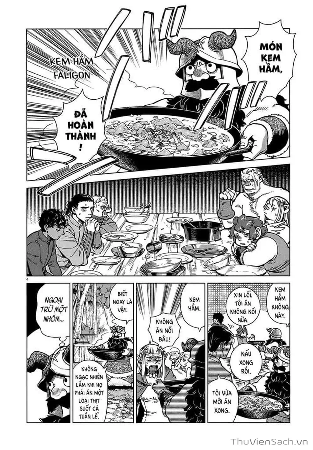 Truyện Tranh Mỹ Vị Hầm Ngục - Dungeon Meshi trang 4