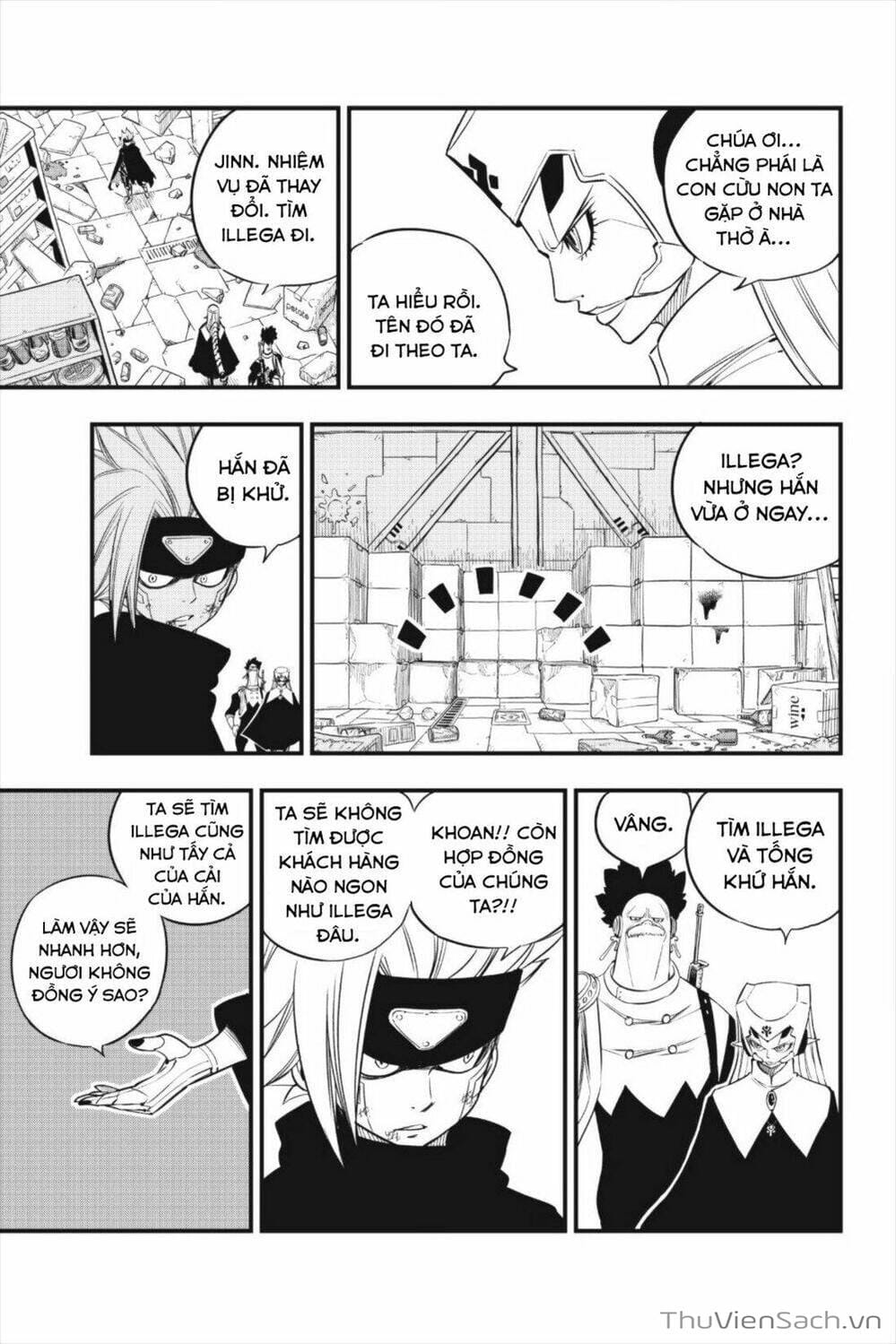 Truyện Tranh Hội Pháp Sư Và Thánh Thạch Rave trang 4