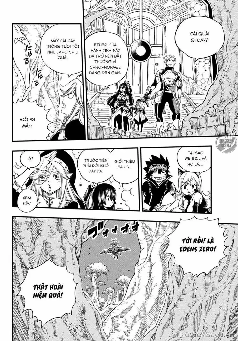 Truyện Tranh Hội Pháp Sư Và Thánh Thạch Rave trang 4