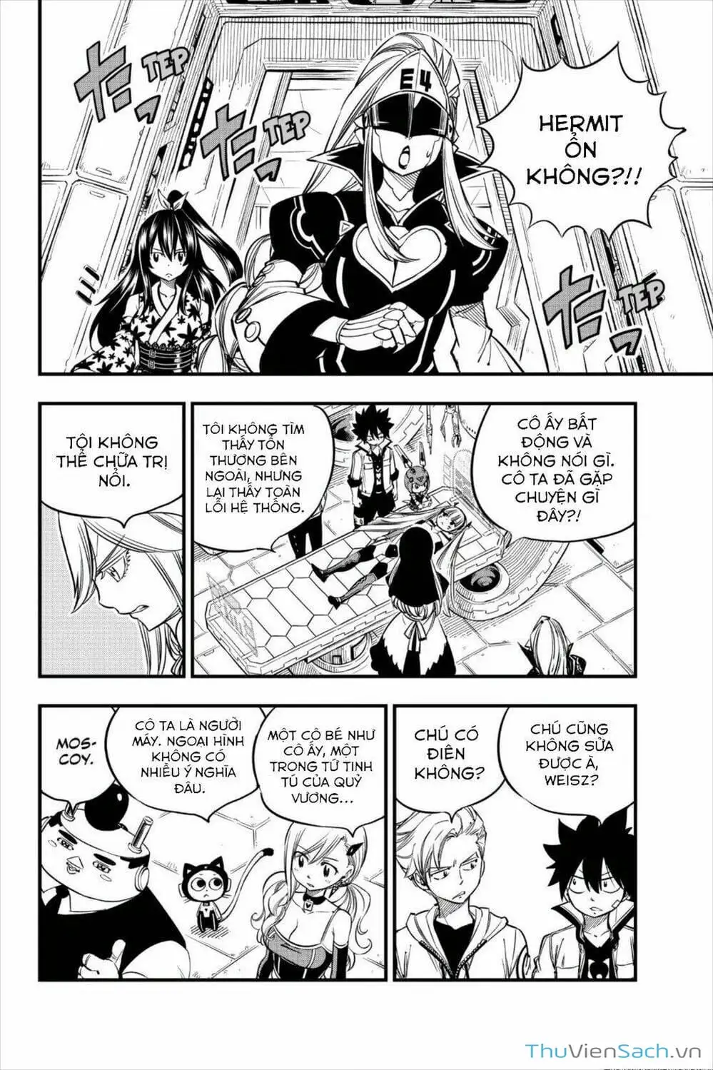 Truyện Tranh Hội Pháp Sư Và Thánh Thạch Rave trang 4
