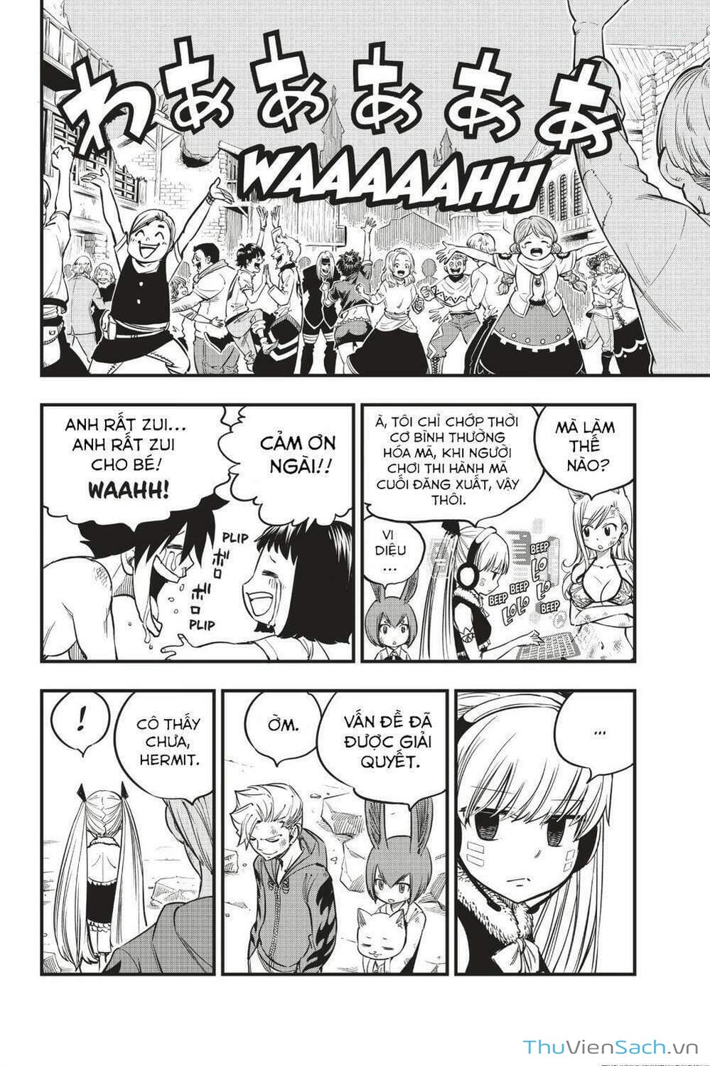 Truyện Tranh Hội Pháp Sư Và Thánh Thạch Rave trang 4